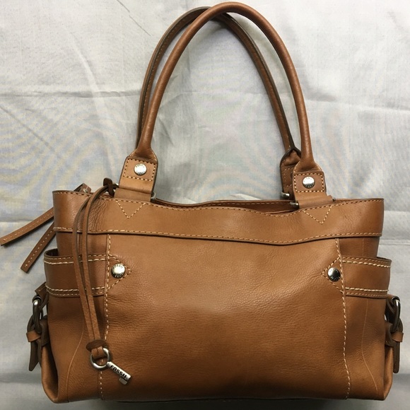 Fossil Handbags - Fossil Light Brown Leather Purse